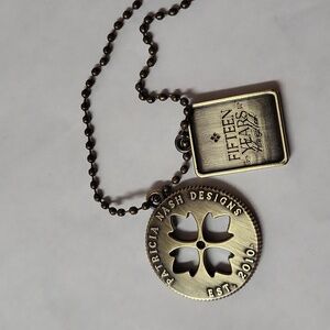 Patricia Nash 15th Anniversary Medallion Charm